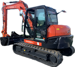 8 Ton Excavator Kubota KX080-3